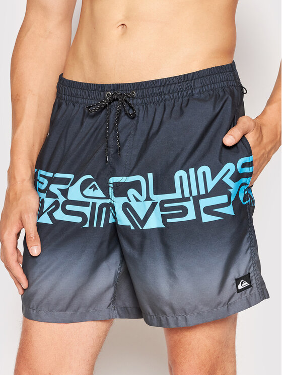 Quiksilver Quiksilver Plavecké šortky Word Block EQYJV03859 Černá Regular Fit