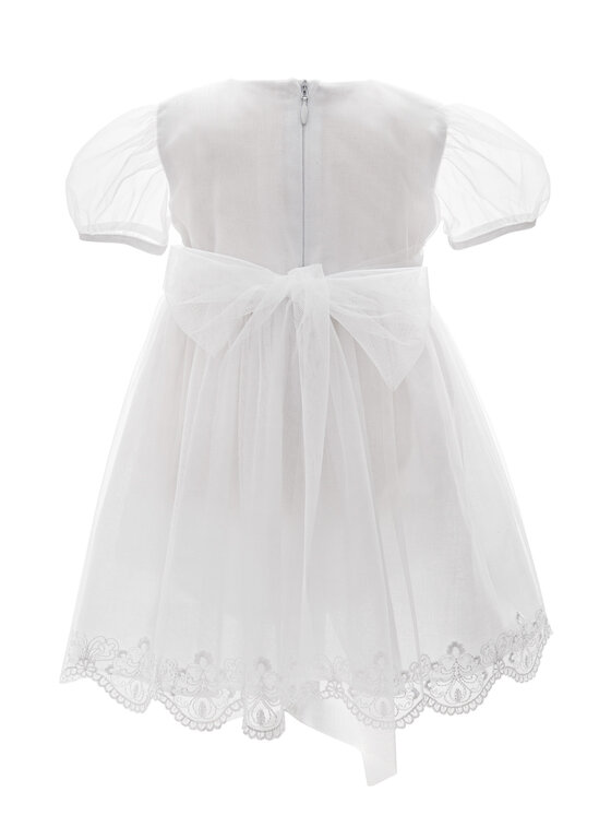 SLY SLY Sukienka 1/SMM/05A Biały Comfortable Fit