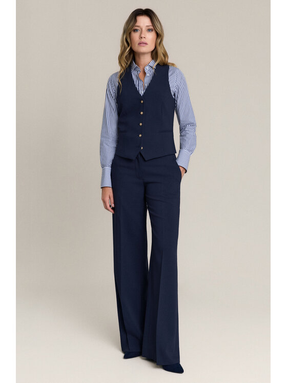 Lancerto Lancerto Kamizelka Antonella KA073126000013 Granatowy Regular Fit