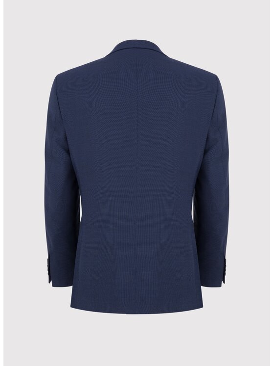 Pako Lorente Pako Lorente Marynarka P24SF-3G-025 Granatowy Slim Fit