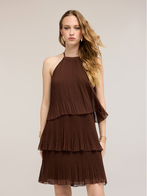 Motivi Motivi Vestito da giorno 702AQ003690N022 Marrone A-Line Fit