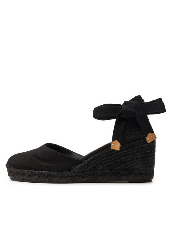 Castañer Castañer Espadryle Carina C/6/001 020969 Czarny