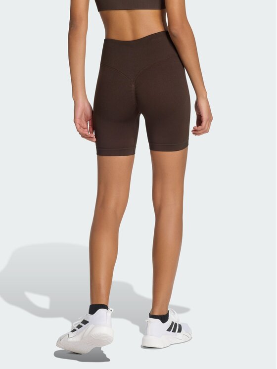 adidas adidas Legginsy 164274 Brązowy ciemny Fitted Fit