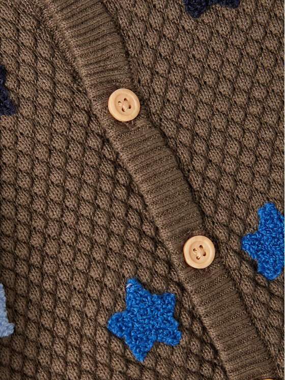 NAME IT NAME IT Strickjacke 13207107 Braun Regular Fit