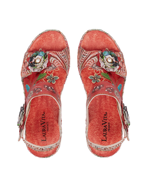 Laura Vita Laura Vita Босоніжки Facdiao 42 Червоний