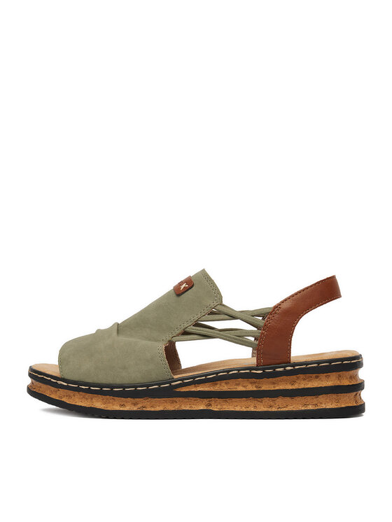 Rieker Rieker Sandali CEO-62962-52 Verde
