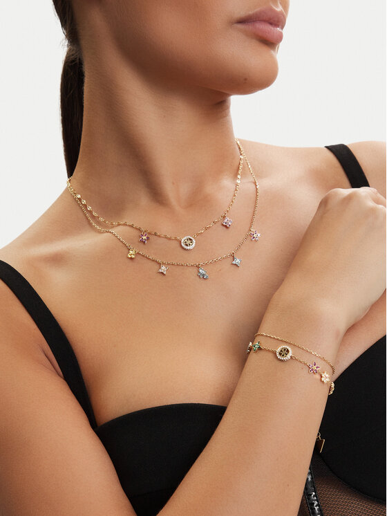 Guess Guess Колие JUBN06 028JW Златист