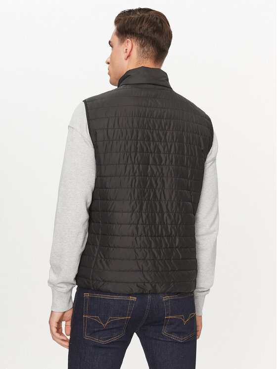 Geox Geox Weste Wilmer M3622G T3017F 9000 Schwarz Regular Fit