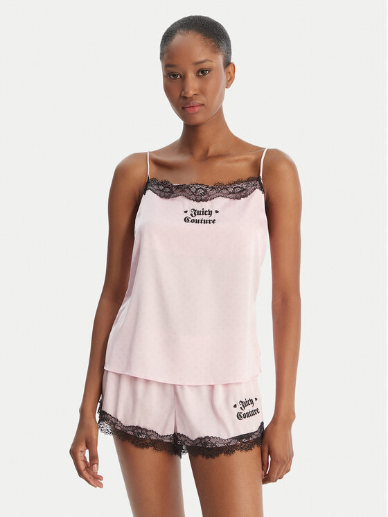 Juicy Couture Juicy Couture Pižama JCYPJ126862 Rožinė Slim Fit