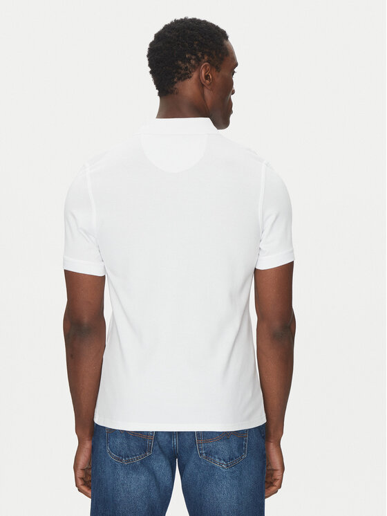 Barbour Barbour Polo särk Original Sports MML0358WH11 Valge Tailored Fit