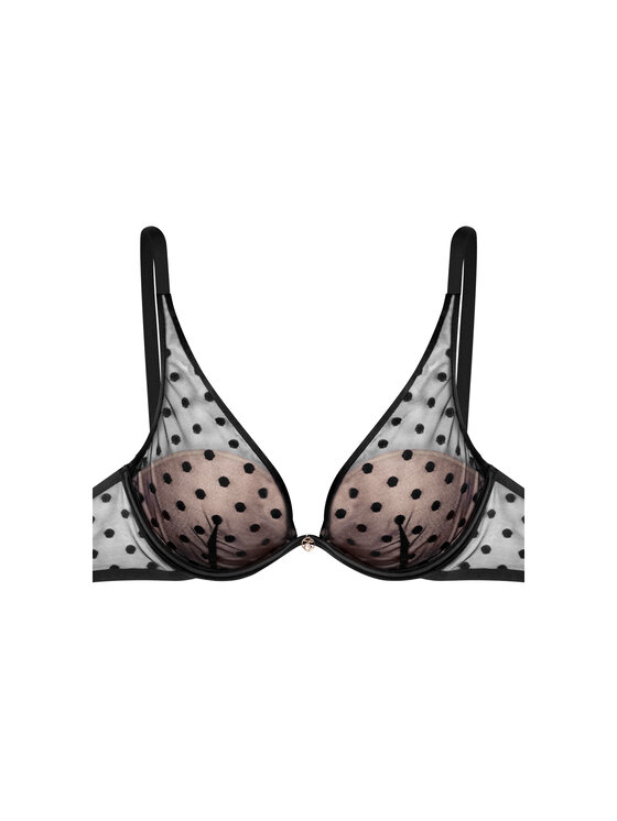 Esotiq Esotiq Biustonosz push-up 40920 Czarny