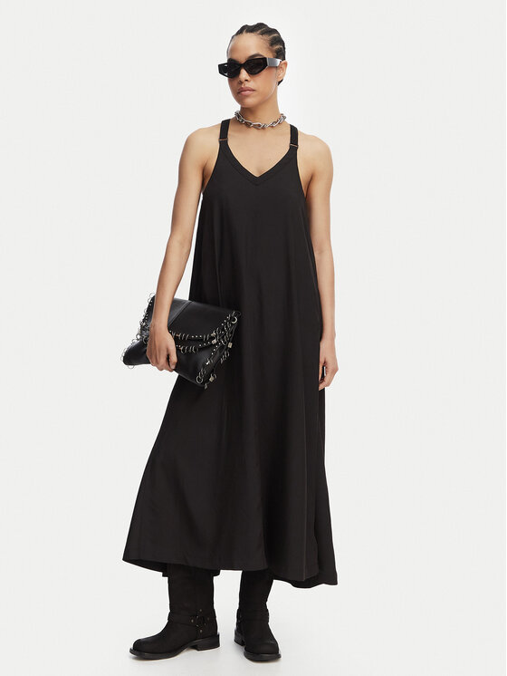 G-Star Raw G-Star Raw Sommerkleid D28398-E344 Schwarz Relaxed Fit