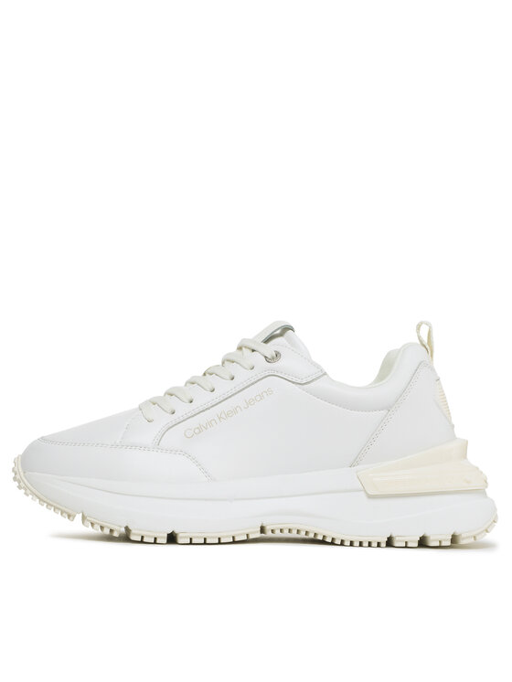 Calvin Klein Jeans Calvin Klein Jeans Sneakers Chunky Runner Rec Lth-Tpu Insert YM0YM00680 Weiß