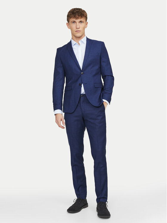 Jack&Jones Jack&Jones Σακάκι Solaris 12141107 Μπλε Slim Fit