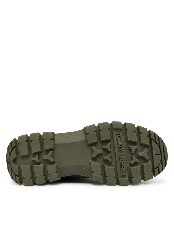 Tommy Hilfiger Tommy Hilfiger Škornji T3X5-34130-1355414 Khaki