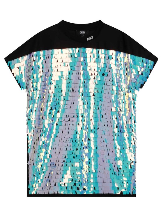 DKNY DKNY Φόρεμα κομψό D32874 D Έγχρωμο Regular Fit