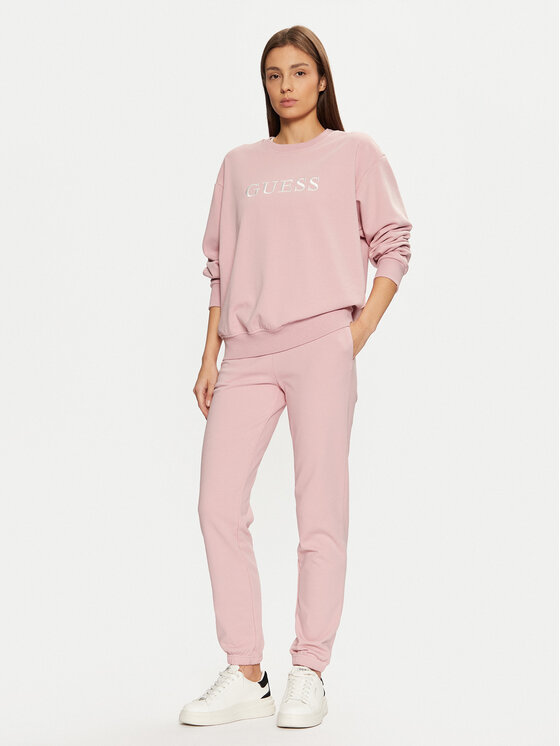 Guess Guess Світшот O5RQ03 KCO31 Рожевий Regular Fit