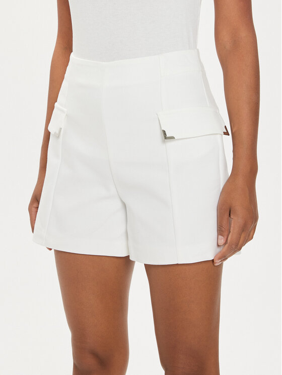 Pantaloncini di tessuto Morgan