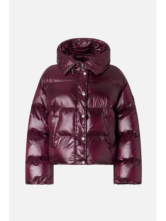 PINKO PINKO Kurtka zimowa Impasto Bordowy Oversize