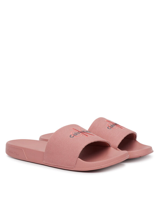 Calvin Klein Calvin Klein Παντόφλες Ess Slide Cv HW0HW02958 Ροζ