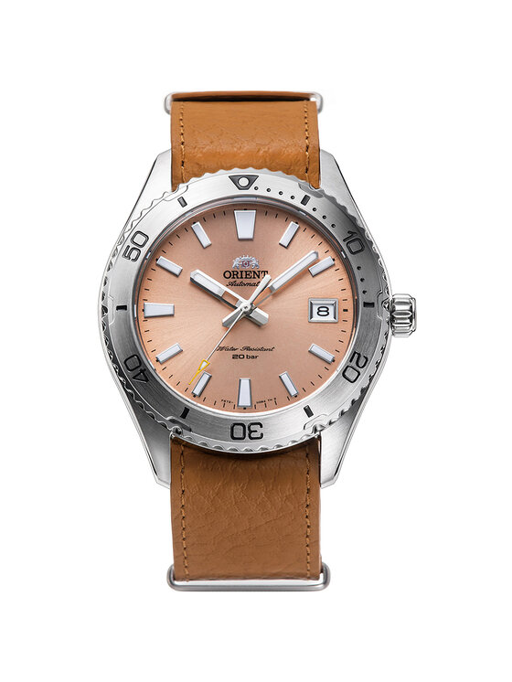 Orient Orient Zegarek RA-AC0Q05P10B Brązowy
