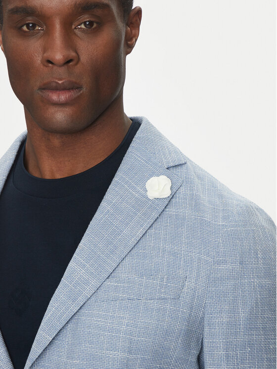 BOSS BOSS Сако C-Hanry-252 50540742 Светлосиньо Slim Fit