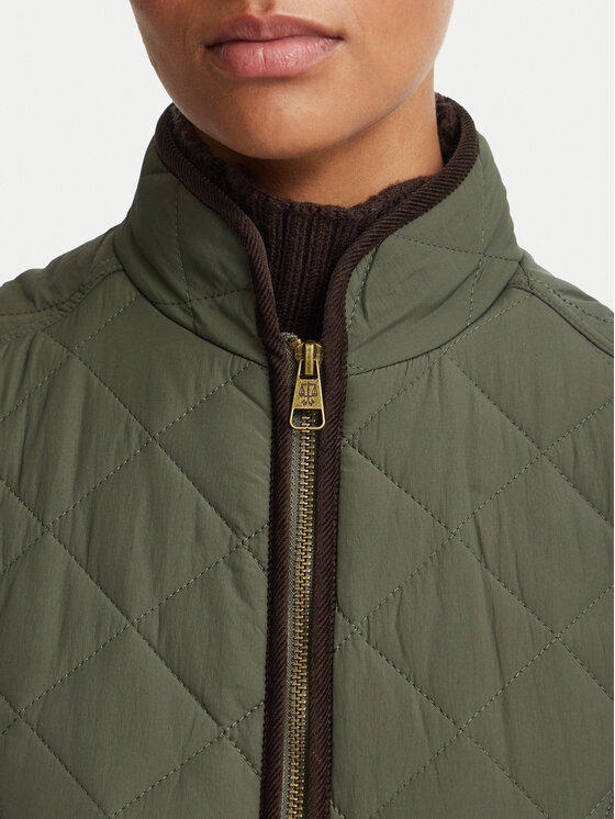 Hunter Hunter Kamizelka HARW0019262 Khaki Regular Fit