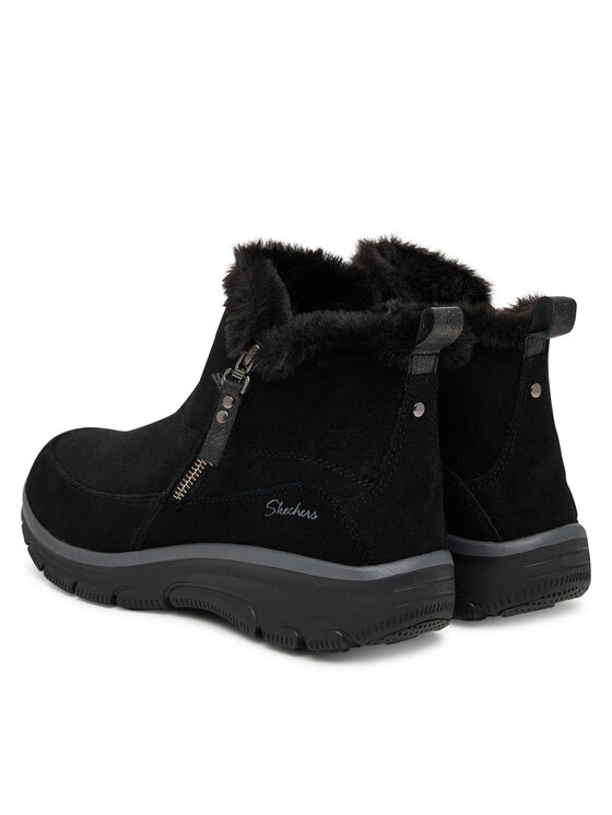 Skechers Skechers Śniegowce Easy Going - Cool Zip! Czarny