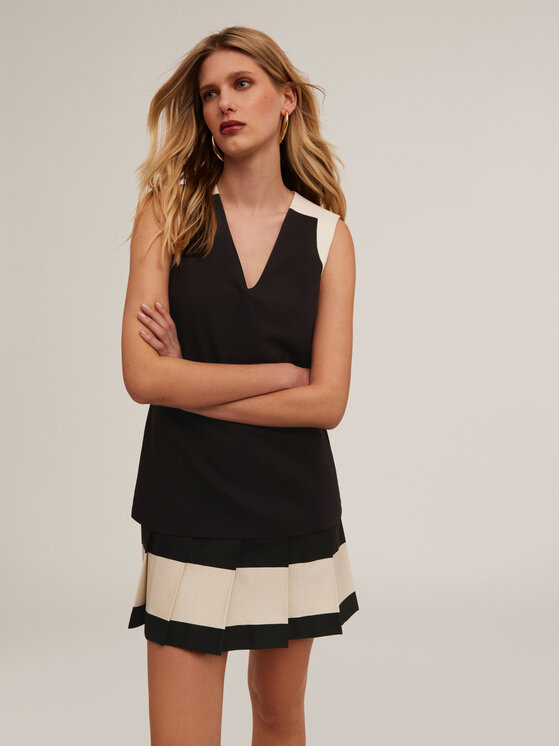 Motivi Motivi Vestito 7029Q003076N0Z3 Nero Regular Fit