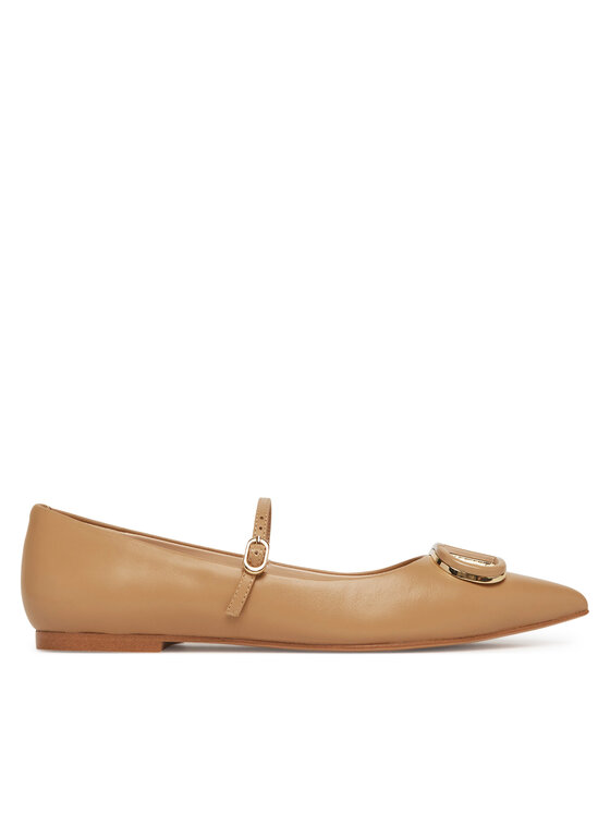 TWINSET TWINSET Balerinke 251TCP064 Rjava