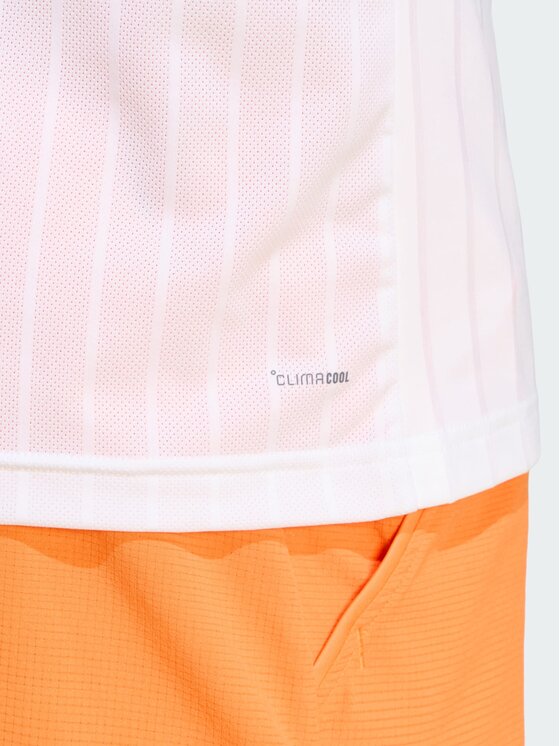 adidas adidas Koszulka techniczna 159390 Biały Slim Fit
