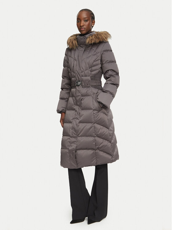 Guess Guess Puhovka W6BL36 W4084 Temno siva Regular Fit