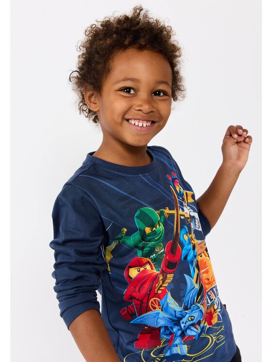 LEGO LEGO T-Shirt 12011345/590 Granatowy Regular Fit