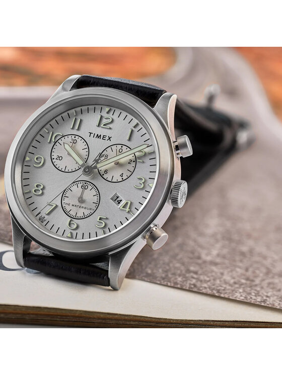 Timex Timex Hodinky TW2W48100 Čierna