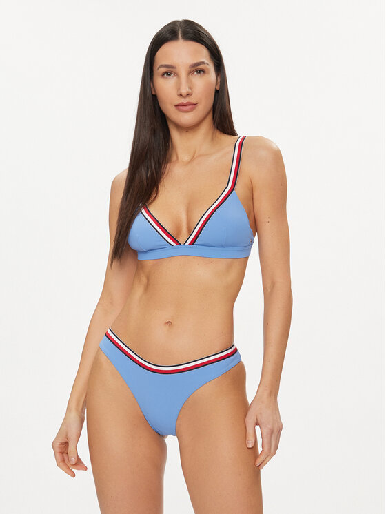 Tommy Hilfiger Tommy Hilfiger Bikini partea de jos UW0UW05293 Albastru