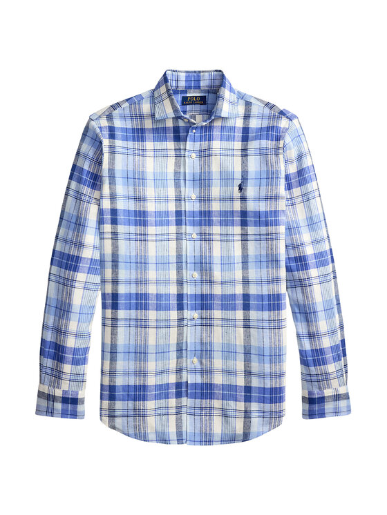 Polo Ralph Lauren Polo Ralph Lauren Srajca 710B16699002 Modra Custom Fit