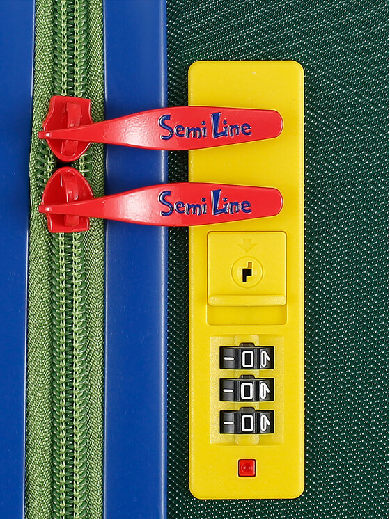 Semi Line Semi Line Veliki kofer T5931-3 Zelena