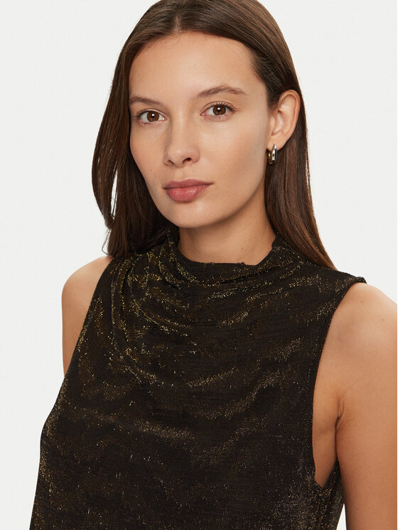 Vero Moda Vero Moda Top Lucy 10316749 Hnedá Regular Fit