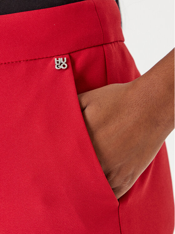 HUGO HUGO Hlače Hagonia-1 50539991 Crvena Slim Fit