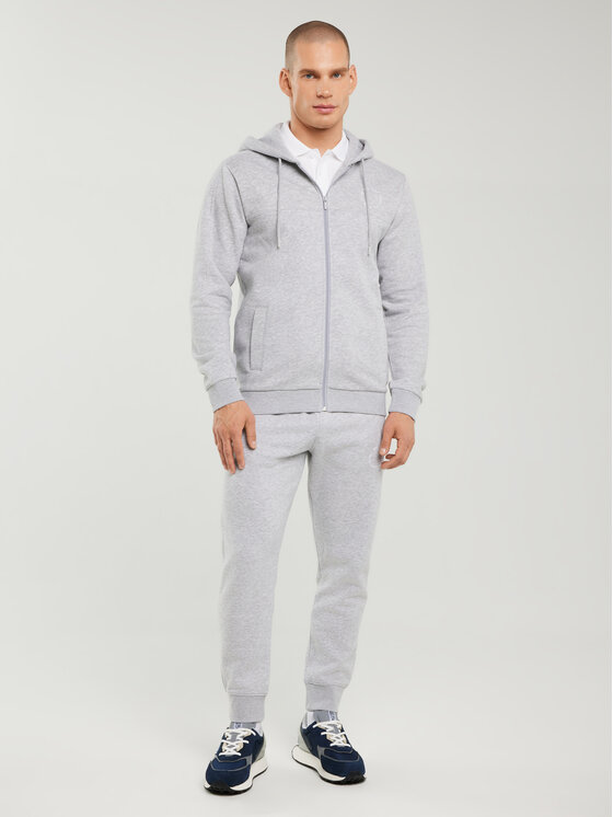 BIG STAR BIG STAR Bluza AJRON Szary Basic Fit
