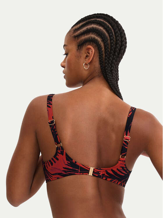 Triumph Triumph Vrchný diel bikín Summer Palm 10226614 Hnedá