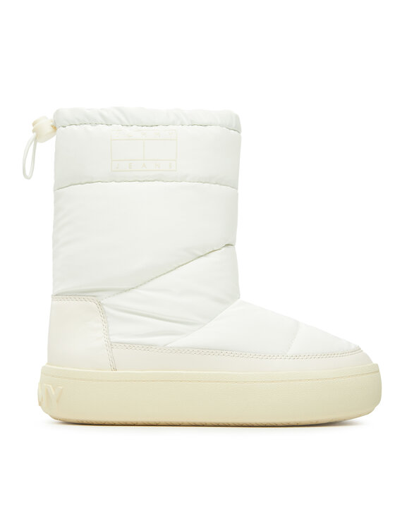 Tommy Jeans Tommy Jeans Μπότες Χιονιού Tjw Winter EN0EN02252 Λευκό