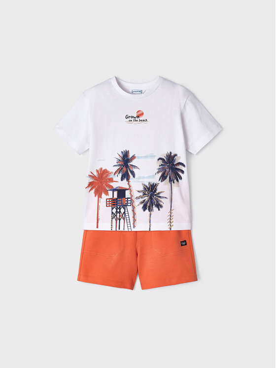Mayoral Set tricou și pantaloni scurți 3679 Colorat