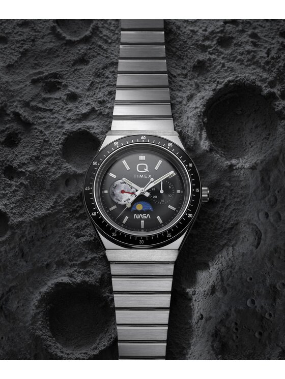 Timex Timex Hodinky TW2Y56700 Strieborná