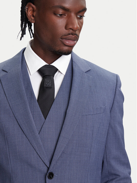 HUGO BOSS HUGO BOSS Oblek Henry-Getlin253V1X 50544664 Modrá Regular Fit