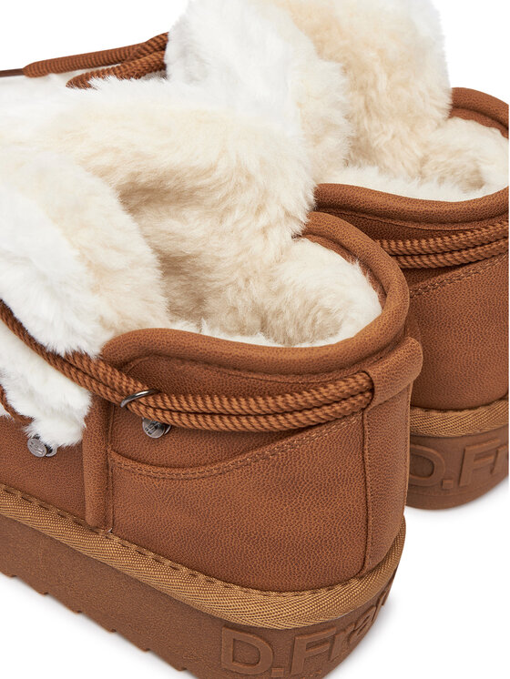D.Franklin D.Franklin Stivali da neve DFSH370011 Marrone