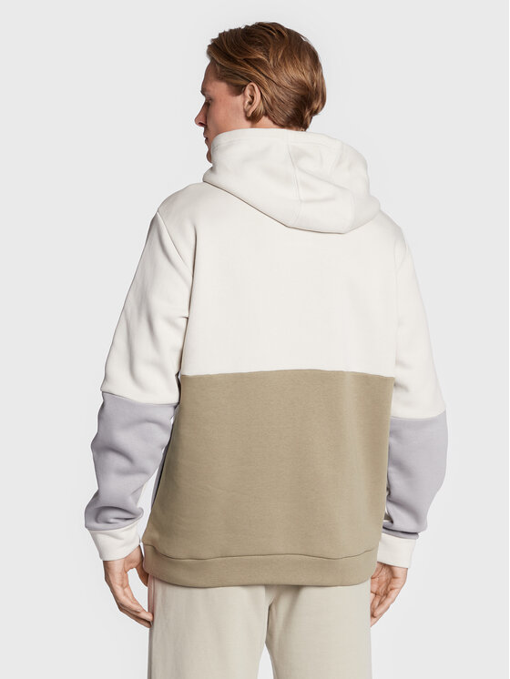 adidas adidas Mikina Essentials Colorblock HL1985 Béžová Standard Fit