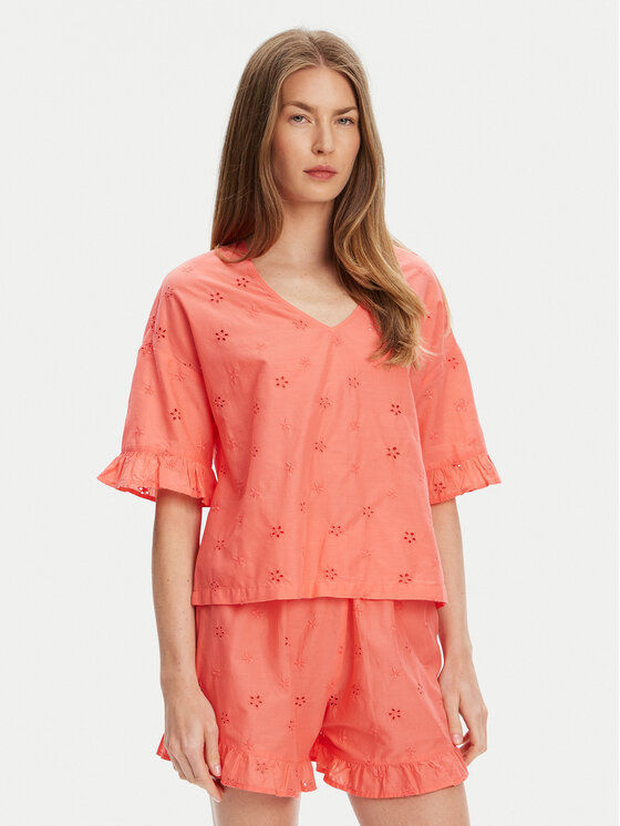 United Colors Of Benetton United Colors Of Benetton Pyjama 4SHX3P03X Rot Regular Fit
