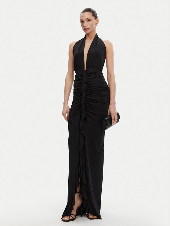 ACCESS FASHION ACCESS FASHION Rochie de seară 53-3349-391 Negru Slim Fit