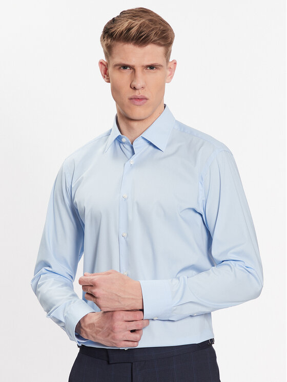 Boss Košeľa 50473265 Modrá Regular Fit